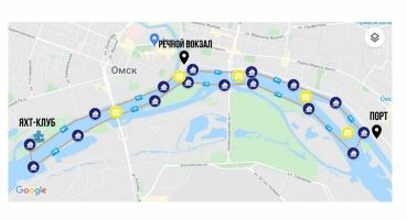 Водные маршруты и программы в Омске